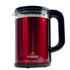 Електрочайник Crownberg CB-9211 нержавіюча сталь 2 л червоний