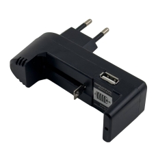 Зарядний пристрій USB 1х18650 BLC-001A/BL-011 450mA 3.7 В чорний