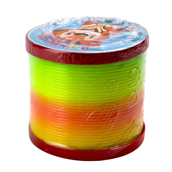 Іграшка антистрес пружинка-веселка 6.5 х 6 см C-129 Rainbow різнобарвний