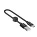 Кабель USB/Type-C 0.25 м Hoco X35 3 A чорний