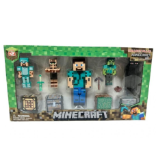 Ігровий набір 12в1 Minecraft MW925111 з аксесуарами