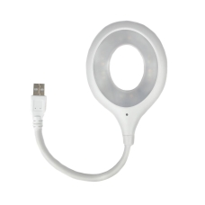 Нічник-ліхтарик LED LK-50 USB з керуванням голосом білий