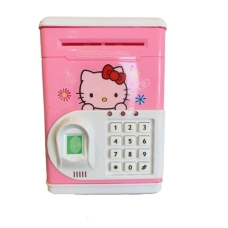 / Дитяча скарбничка-сейф Хеллоу Кітті, з кодовим замком, рожевий