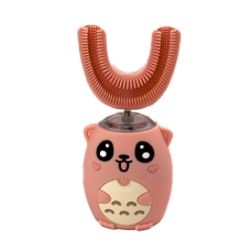 Електрична зубна щітка дитяча U-shaped Toothbrush рожевий