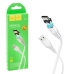 Кабель USB/Type-C 1 м Hoco X63 Racer магнітний 3 А білий Кабель USB/Type-C 1 м Hoco X63 Racer магнітний 3 А білий