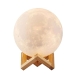 Нічник Місяць 3D Moon Light Lamp з пультом 15 см білий