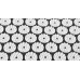 Масажний ортопедичний килимок Медика Acupressure Mat 65 х 41 з подушкою чорний Масажний ортопедичний килимок Медика Acupressure Mat 65 х 41 з подушкою чорний
