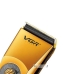 Бездротова машинка для стрижки волосся Shaver VGR V-663 USB 5 насадок чорний з золотистим