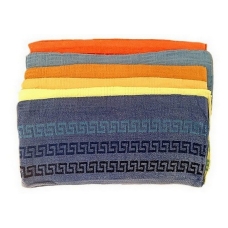 / Рушник бавовняний, 6 кольорів в асортименті, 70*140см, 12 шт/уп
