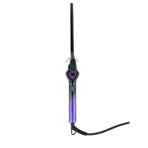 Плойка для укладання волосся афрокудрі VGR V-573 керамічне покриття 32 Вт чорний з фіолетовим