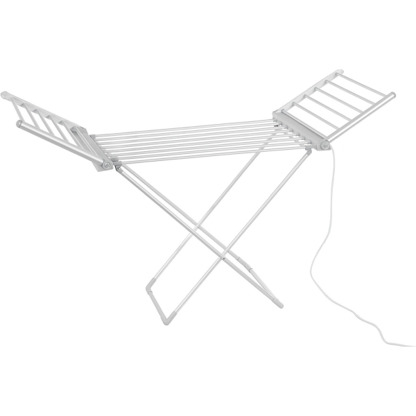 Електросушарка для одягу Rainberg 146 х 55 х 74 см сріблястий