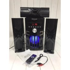 Акустична система з сабвуфером Е-23 3в1 Bluetooth FM LED чорний