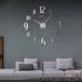 Годинник настінний Horloge 3D діаметр 90 см сріблястий Годинник настінний Horloge 3D діаметр 90 см сріблястий