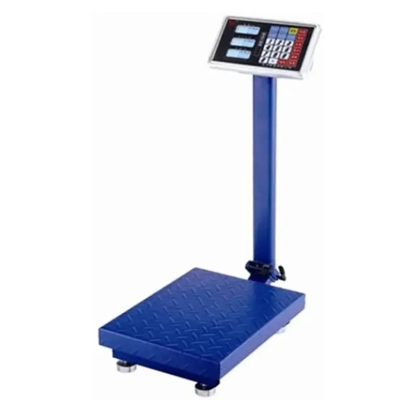 Ваги торговельні електронні до 300 кг BITEK ТСК-300 точність 100 г синій
