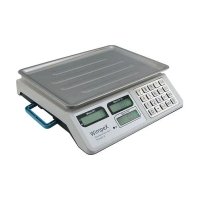 Ваги торговельні електронні до 50 кг Wimpex WX5004 точність 2 г сріблястий