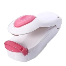 Запаювач пакетів міні Type Mini Sealing білий з рожевим