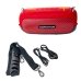 Колонка портативна Hopestar A41 Bluetooth FM червоний з чорним