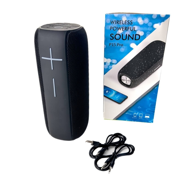 Колонка портативна Hopestar P15PRO Bluetooth FM чорний