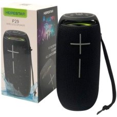 Колонка портативна Hopestar P29 Bluetooth FM LED чорний