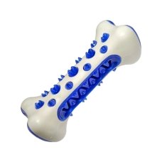 Жувальна іграшка для собак TOOTH BRUSH DOG 15 см білий з блакитним