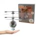 Інтерактивна літаюча іграшка Sensor Flying Ball зі світловими ефектами 12 см прозорий
