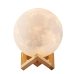 Нічник Місяць 3D Moon Light Lamp з пультом 15 см білий