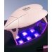 Лампа для манікюру гібридна SUN-mini Face Cleaner XL-258 UV/LED рожевий