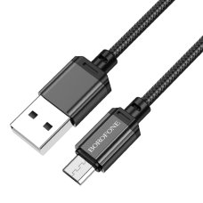 Кабель USB/micro-USB 1 м BOROFONE BX87 2.4 A чорний