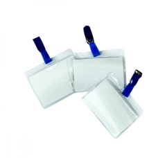 / Бейдж гор. "Economix" E41404 с заж. 55*90