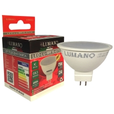 Лампа світлодіодна LED Lumano MR16 GU5.3 7W 4000K 630Lm 07534 нейтральний білий