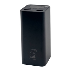 Універсальна мобільна батарея 20000 mAh King Power PD-65 повербанк з дисплеєм чорний