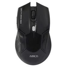 / Бездротова миша iMICE E-1500 BF, 1600 DPI, 6 кнопок, чорний