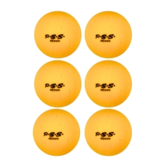 Набір м'ячів для настільного тенісу 6 шт MS-2202 4 см помаранчевий