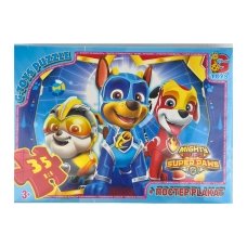 Пазли класичні 35 елементів G-Toys PW0866 Щенячий патруль з постером