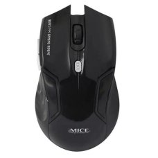 / Бездротова миша iMICE E-1500 BF, 1600 DPI, 6 кнопок, чорний
