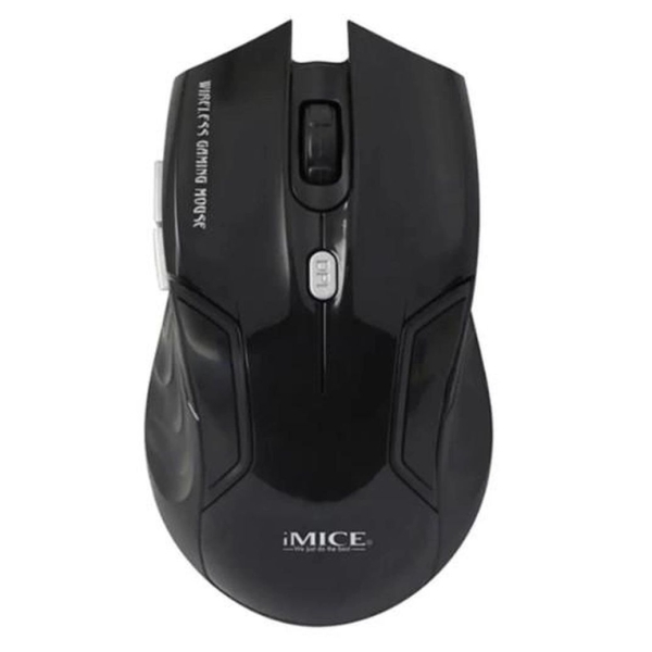 / Бездротова миша iMICE E-1500 BF, 1600 DPI, 6 кнопок, чорний