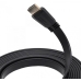 Кабель HDMI/HDMI 5 м UGREEN ED015 Flat Cable чорний Кабель HDMI/HDMI 5 м UGREEN ED015 Flat Cable чорний