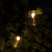 Світлодіодна гірлянда белт-лайт вулична чорний дріт Вогник 10 LED Magic Lights лампа 5 м жовтий