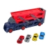 Іграшковий набір машинок 5в1 Автовоз K140A11 пластик 29.5 см синій з червоним Іграшковий набір машинок 5в1 Автовоз K140A11 пластик 29.5 см синій з червоним