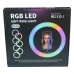 Кільцева лампа 30 см MJ30 USB LED RGB з тримачем