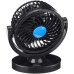 Вентилятор автомобільний портативний Car Small Fan F15 USB діаметр 10.5 см чорний Вентилятор автомобільний портативний Car Small Fan F15 USB діаметр 10.5 см чорний