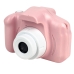 Дитячий цифровий фотоапарат C3-A з іграми рожевий