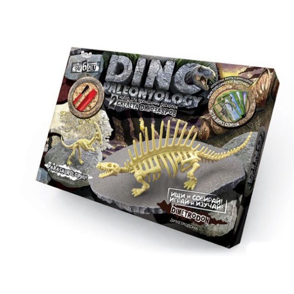 / НАБІР ДЛЯ ПРОВЕДЕННЯ РОЗКОПОК "DINO PALEONTOLOGY", "ДИМЕТРОДОН", DP-01-04