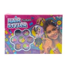 Набір для дитячої творчості Danko Toys HS-01-02 прикраси для волосся різнобарвний