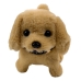 Інтерактивна іграшка Собачка 810-6 з аксесуарами звукові ефекти 15 см бежевий