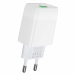 Зарядний блок живлення USB HOCO C72Q Glorious Single Port 18 W білий