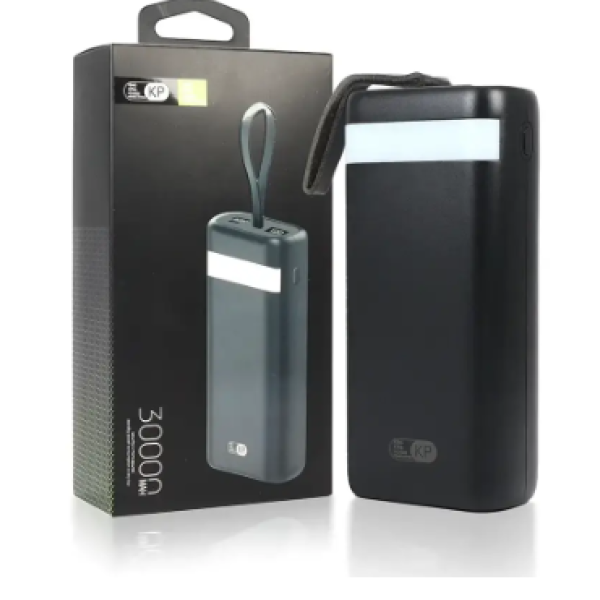 / Зовнішній акумулятор (power bank) KP 30000мАч KP-30 new