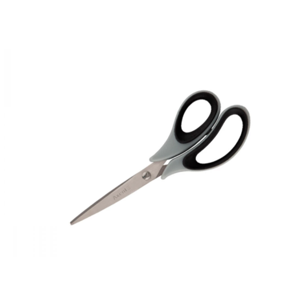 Ножиці офісні 16.5 см Axent 6101-01 сірий з чорним