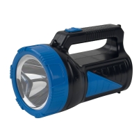 Ліхтар ручний акумуляторний Weidasi WD-543A чорний з блакитним