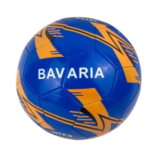 М'яч футбольний №5 Bavaria EV-3289 синій з помаранчевим